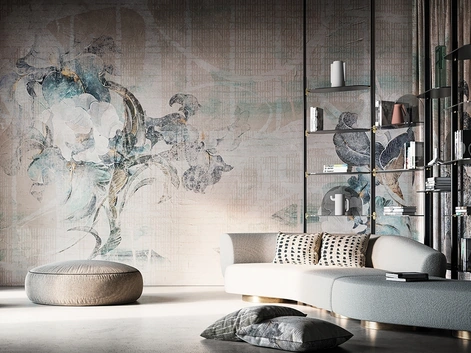 Carta da parati floreale vintage Eloise di Instabilelab