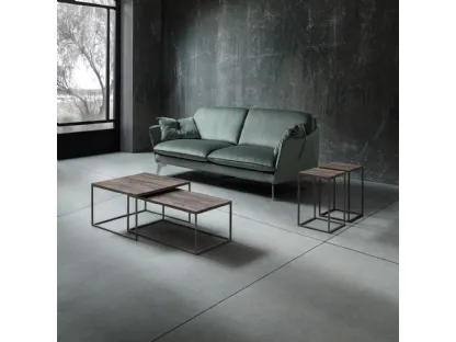 Tavolino moderno con base in metallo Hilary de La Primavera