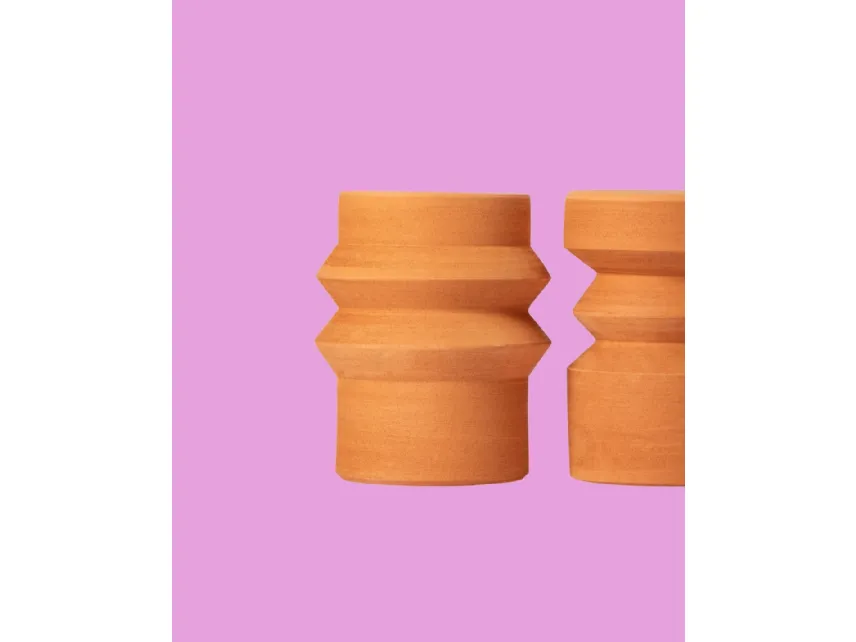 Tavolini in terracotta Mila e Milo di Miniforms