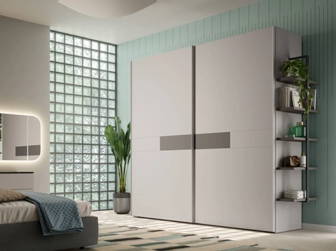 Armadio con anta scorrevole Belt 46 di Orme