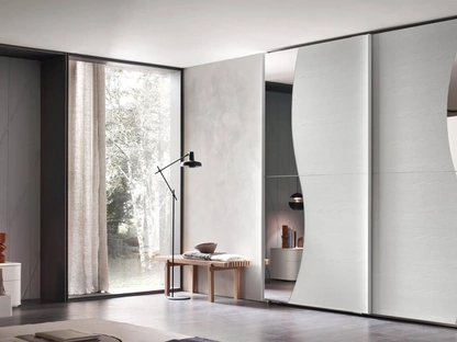 Armadio con anta scorrevole Twist di Maronese