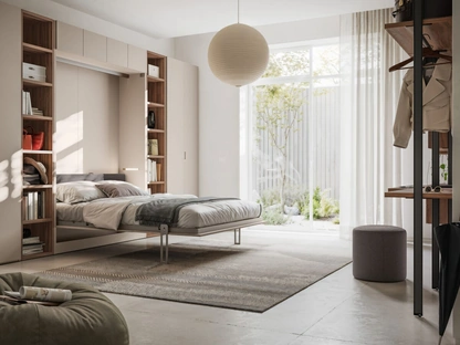 Armadio con letto a scomparsa Sensai Wardrobe 51 di Orme