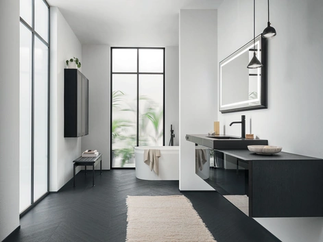 Mobile da Bagno sospeso Sky Liscio 10 di Arbi