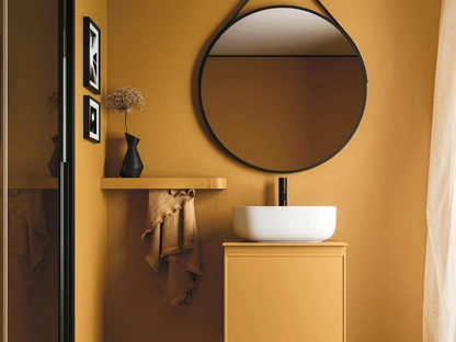 Mobile da Bagno sospeso Decor Cozy yellow di Arbi