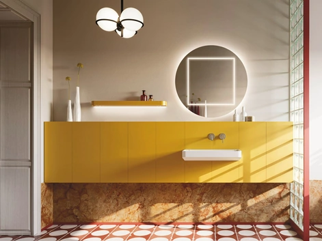 Mobile da Bagno sospeso salvaspazio Over 01 di Arbi