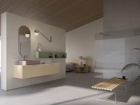 Mobile da Bagno sospeso STRATOS OS05 di Compab