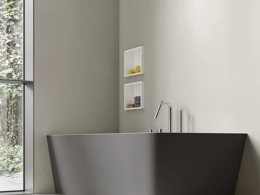 Vasca da bagno ad angolo Eden di Arcom