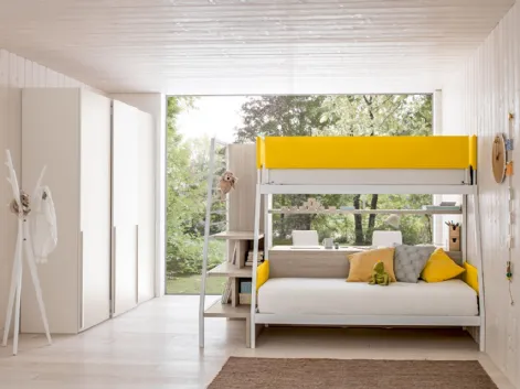 Camera per bambini con letto a castello Room 155 di Zg Mobili