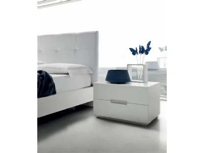 Comodino Joy in laccato opaco di Maronese Acf