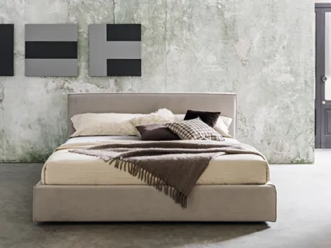 Letto Plaza con contenitore di Trentanove