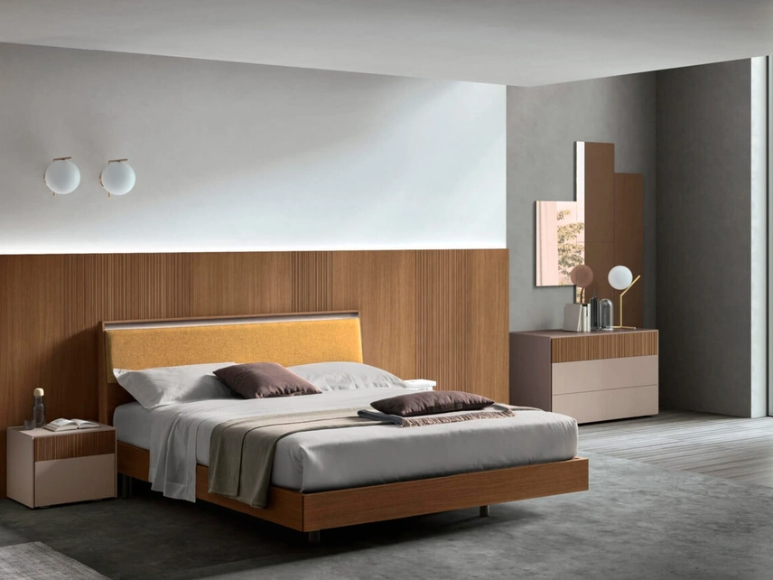 Letto matrimoniale Seta di Maronese