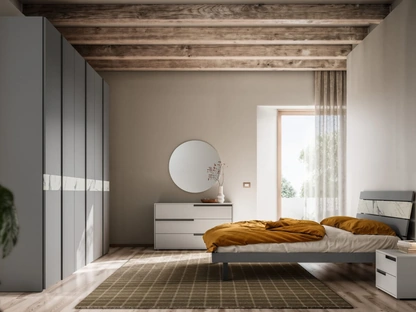 Letto con testiera Sogno Night 05 di Orme