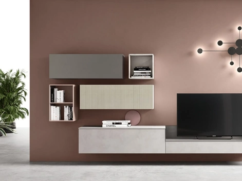 Mobile Porta Tv sospeso sm2371 di Maronese