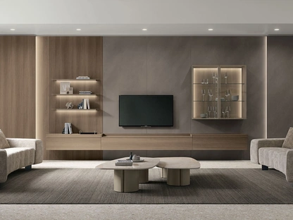 Parete Attrezzata Atlante UNIT AT144 di Tomasella