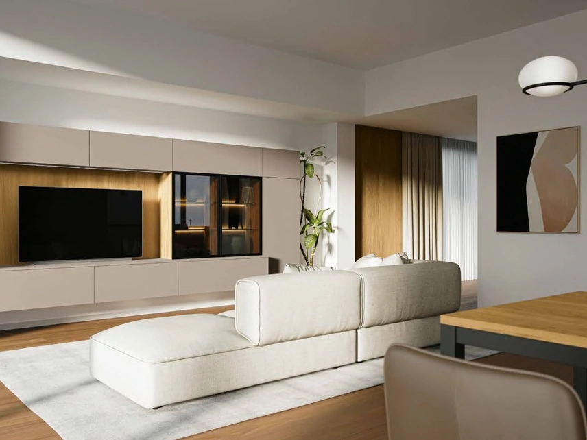 Parete Attrezzata Living MK01 di Gentili Cucine