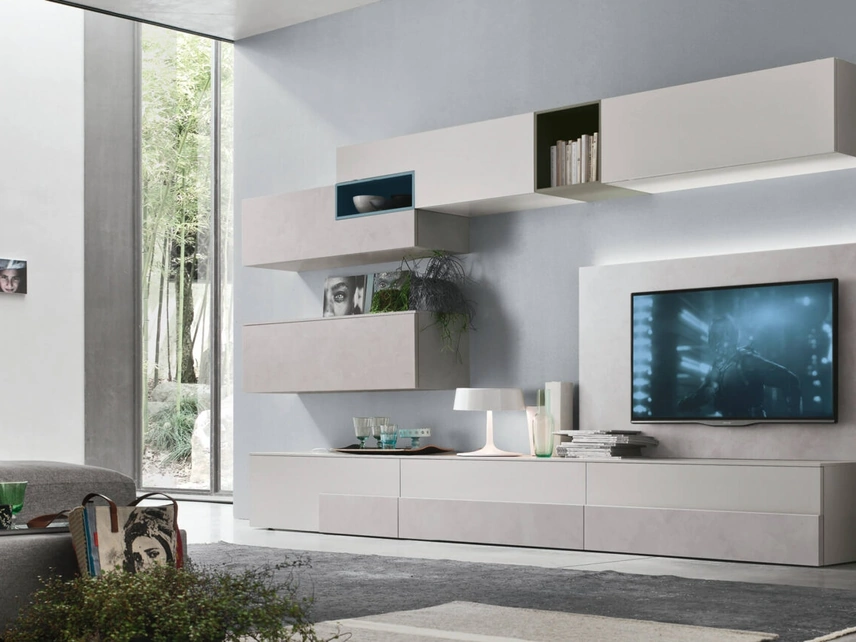 Parete Attrezzata Seta Comp SA2213 di Maronese