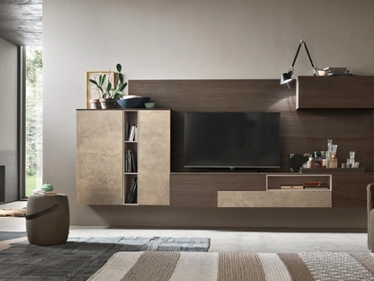 Parete Attrezzata Seta Comp SA2218 di Maronese