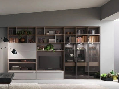 Parete Attrezzata Sistema Spalla Comp SA2217 di Maronese