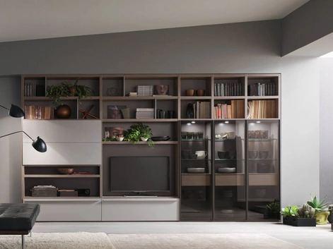 Parete Attrezzata Sistema Spalla Comp SA2217 di Maronese