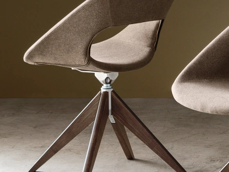 Sedia imbottita Diva di Maronese