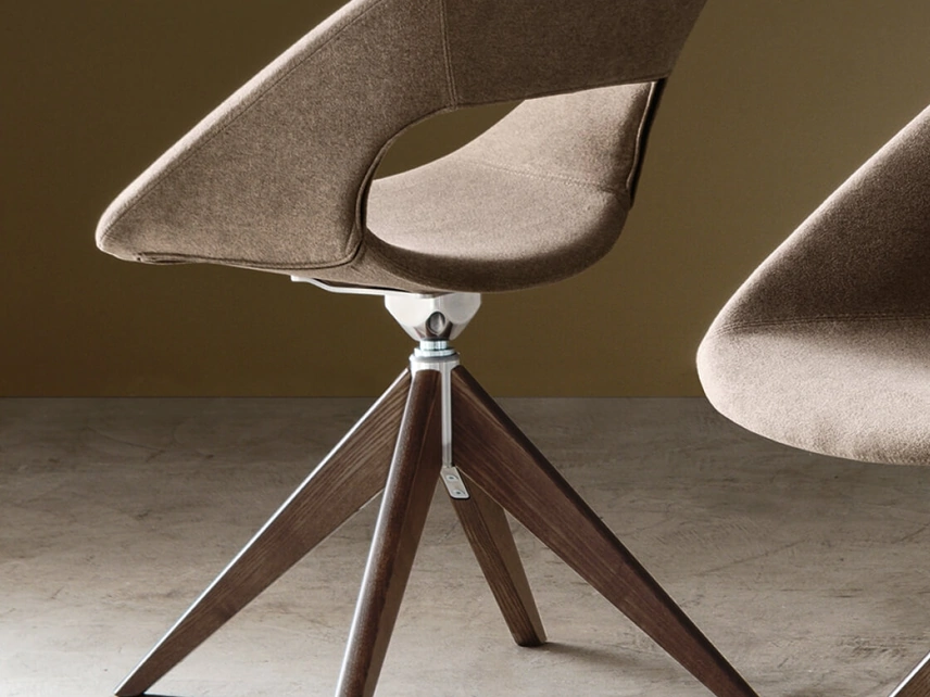 Sedia imbottita Diva di Maronese