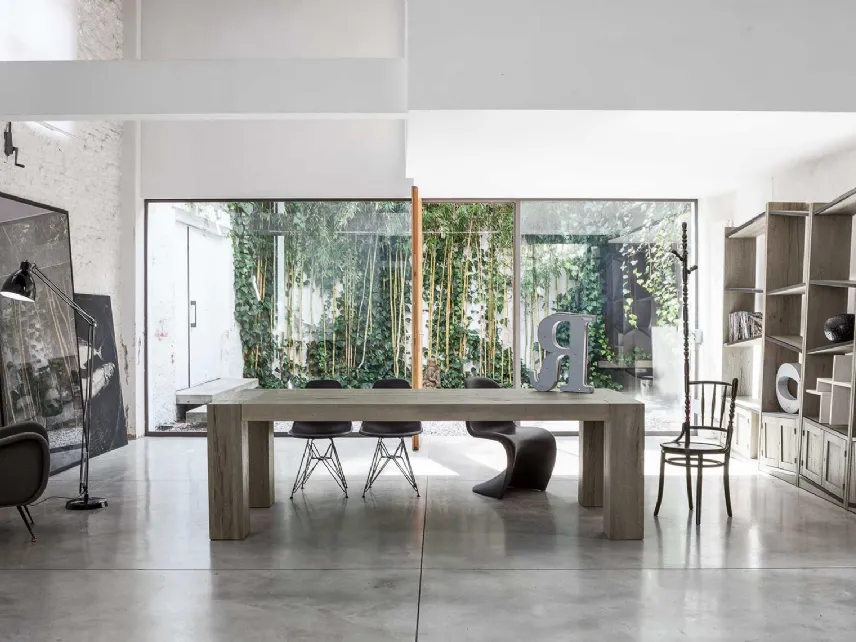 Tavolo Brooklyn in Rovere massello di Devina Nais