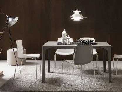 Tavolo moderno allungabile Ettore in laminato di La Primavera