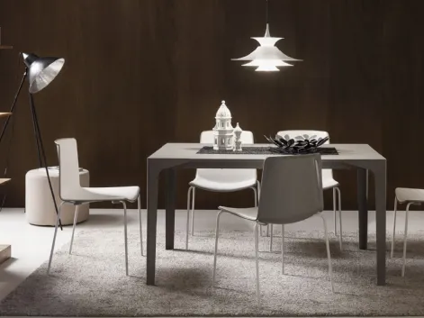 Tavolo moderno allungabile Ettore in laminato di La Primavera