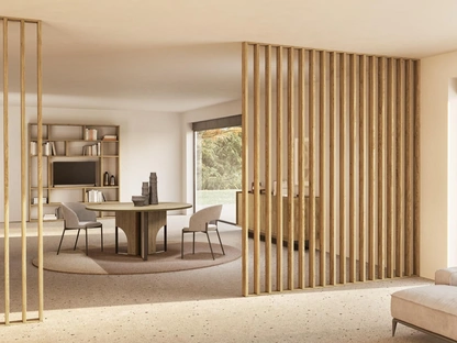 Tavolo Nexus X Rotondo di Pizzolato