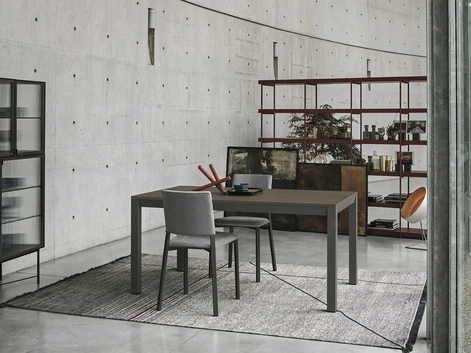 Tavolo allungabile Space in materico calce di Sedit