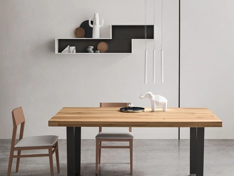 Tavolo Strong in legno massiccio di Maronese