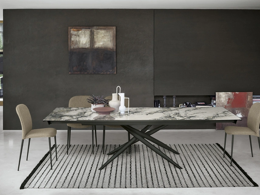 Tavolo allungabile Tiffany Glass Decor di Sedit