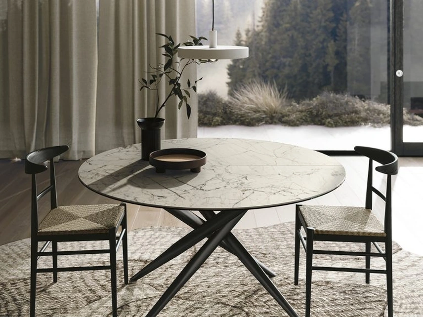 Tavolo allungabile Tiffany Round di Sedit