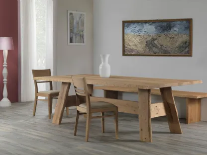 Tavolo in legno Zagabria di Pizzolato
