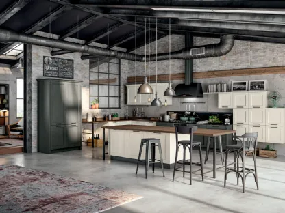 Cucina Classica Village 01 di Gentili Cucine