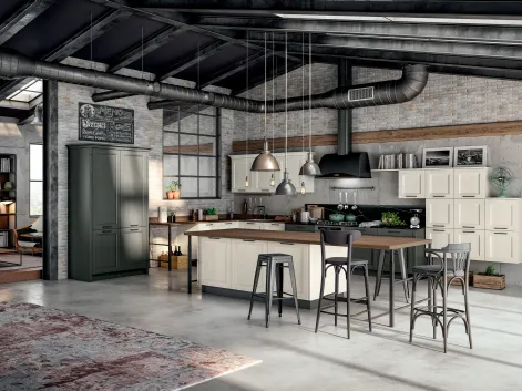 Cucina Classica Village 01 di Gentili Cucine
