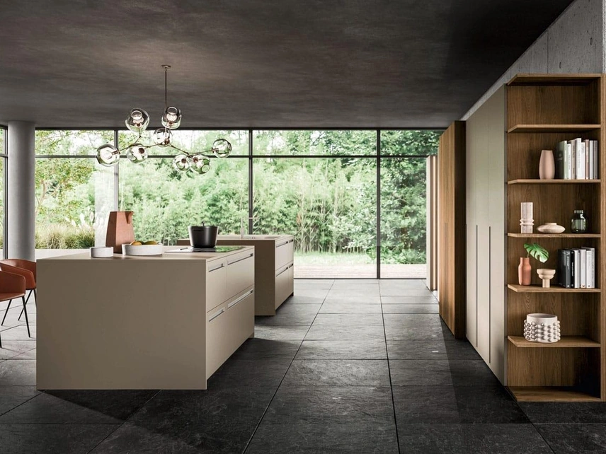 Cucina Moderna con isola Time 01 2023 di Gentili Cucine
